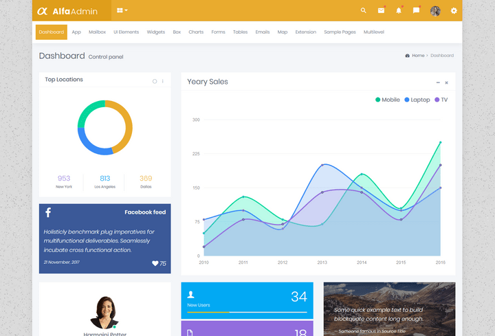 Bootstrap Admin Templates