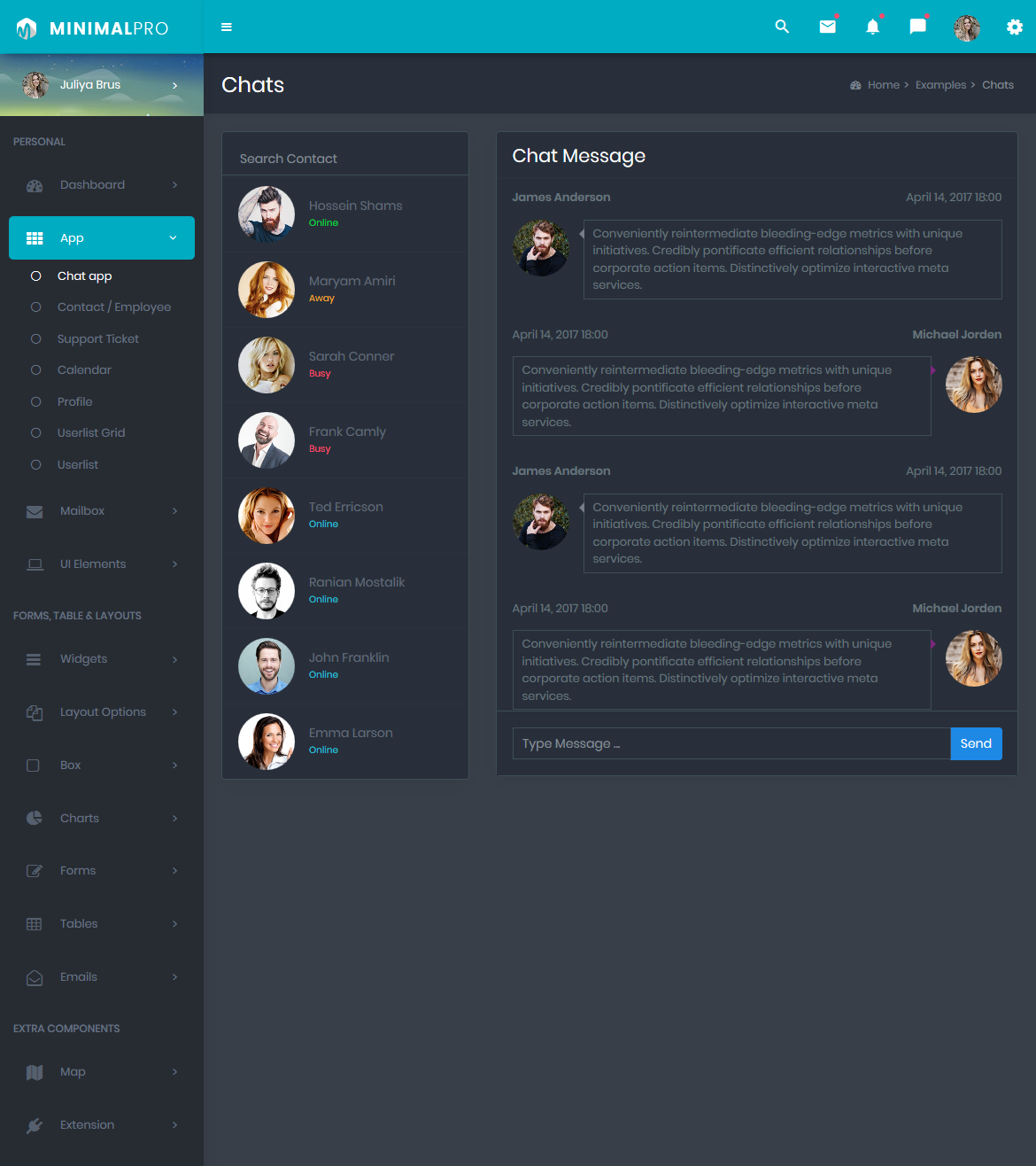 Premium Admin Template