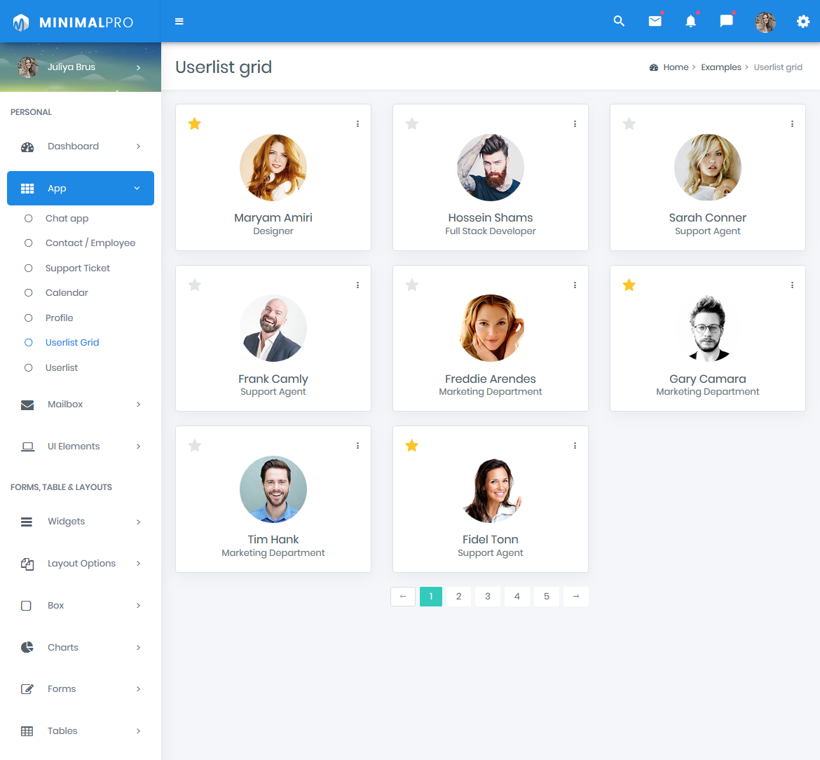 Bootstrap Admin Template