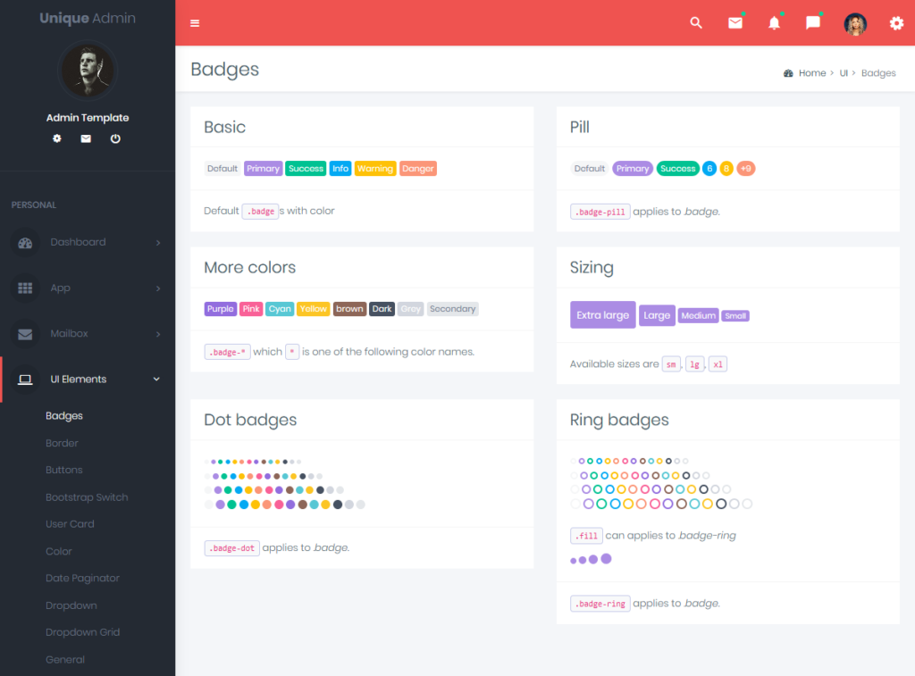 Unique Analytical – Responsive Bootstrap Admin Templates