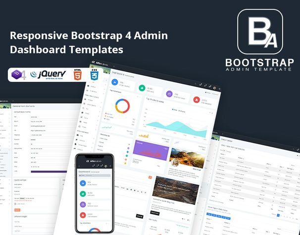 2019’s Best Collection Of Alfa Bootstrap Admin Templates