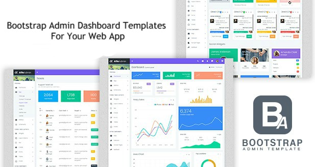 Bootstrap Admin Dashboard Templates For Your Web App
