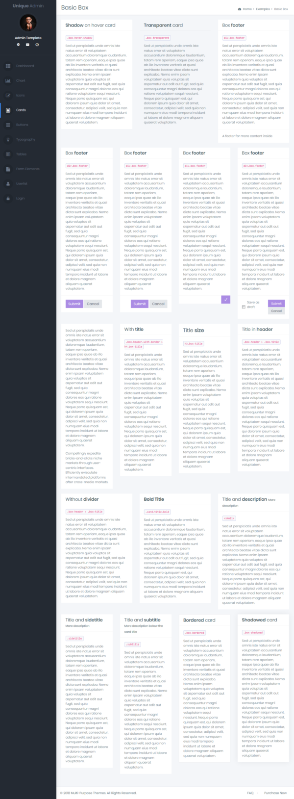 Bootstrap Admin Template | Premium Admin Templates