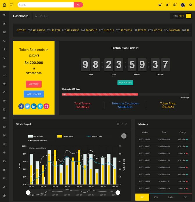 Premium Admin Templates