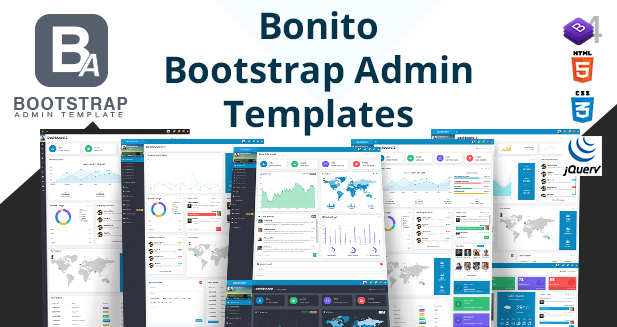 Bonito Responsive Bootstrap Admin Templates