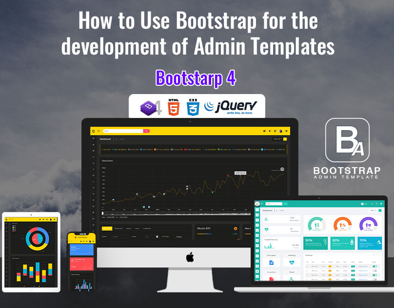 How To Use Bootstrap For The Development Of Admin Templates