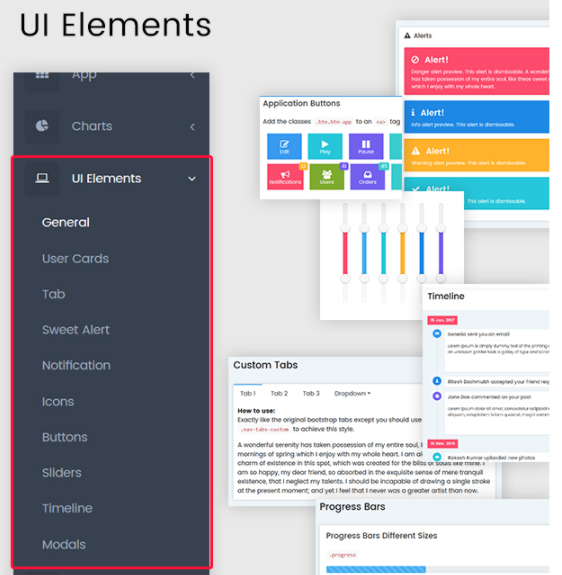 MixPro Admin Templates Bootstrap By Bootstrap Admin Template