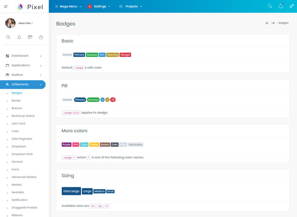 Pixel Premium Admin Dashboard Web Apps & UI Kit