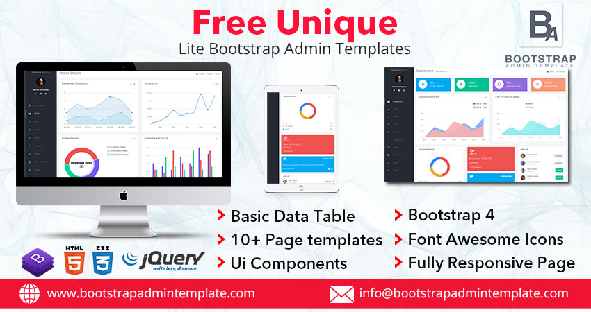 Bootstrap Admin Template