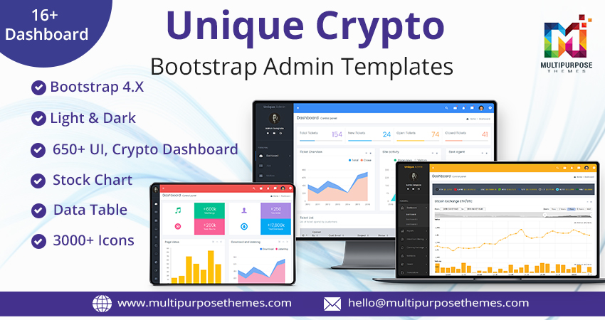 Unique Admin Templates Bootstrap