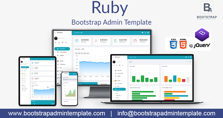 Responsive Admin Dashboard Template | Bootstrap 4 Admin Dashboard