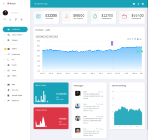 Bootstrap 4 Admin Templates & Bootstrap Admin Web App - Ruby
