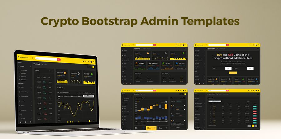Crypto Admin Templates With Tokenize Cryptocurrency Admin Templates