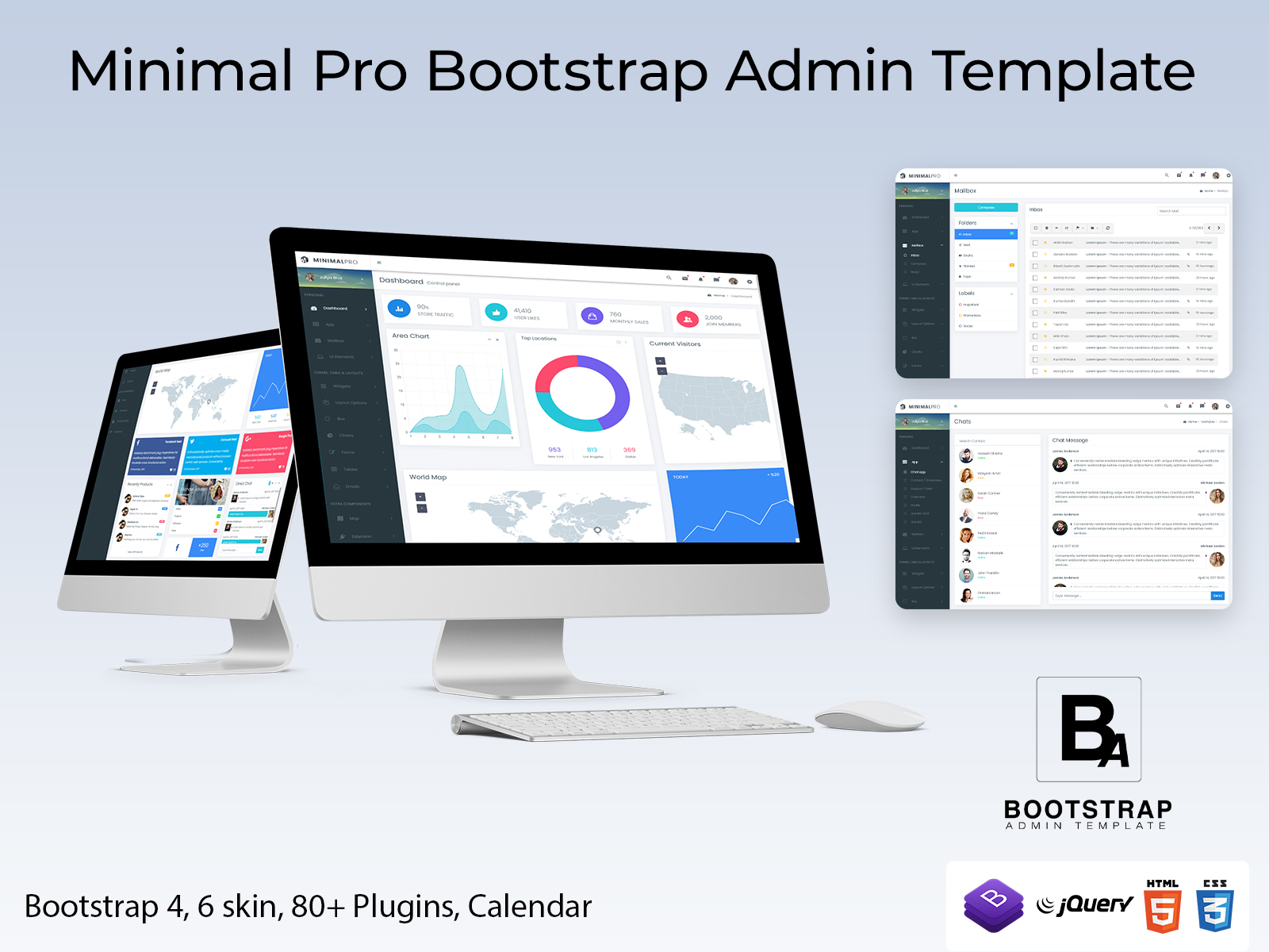 Minimal Pro – Bootstrap Admin Templates With Bootstrap Admin Web App