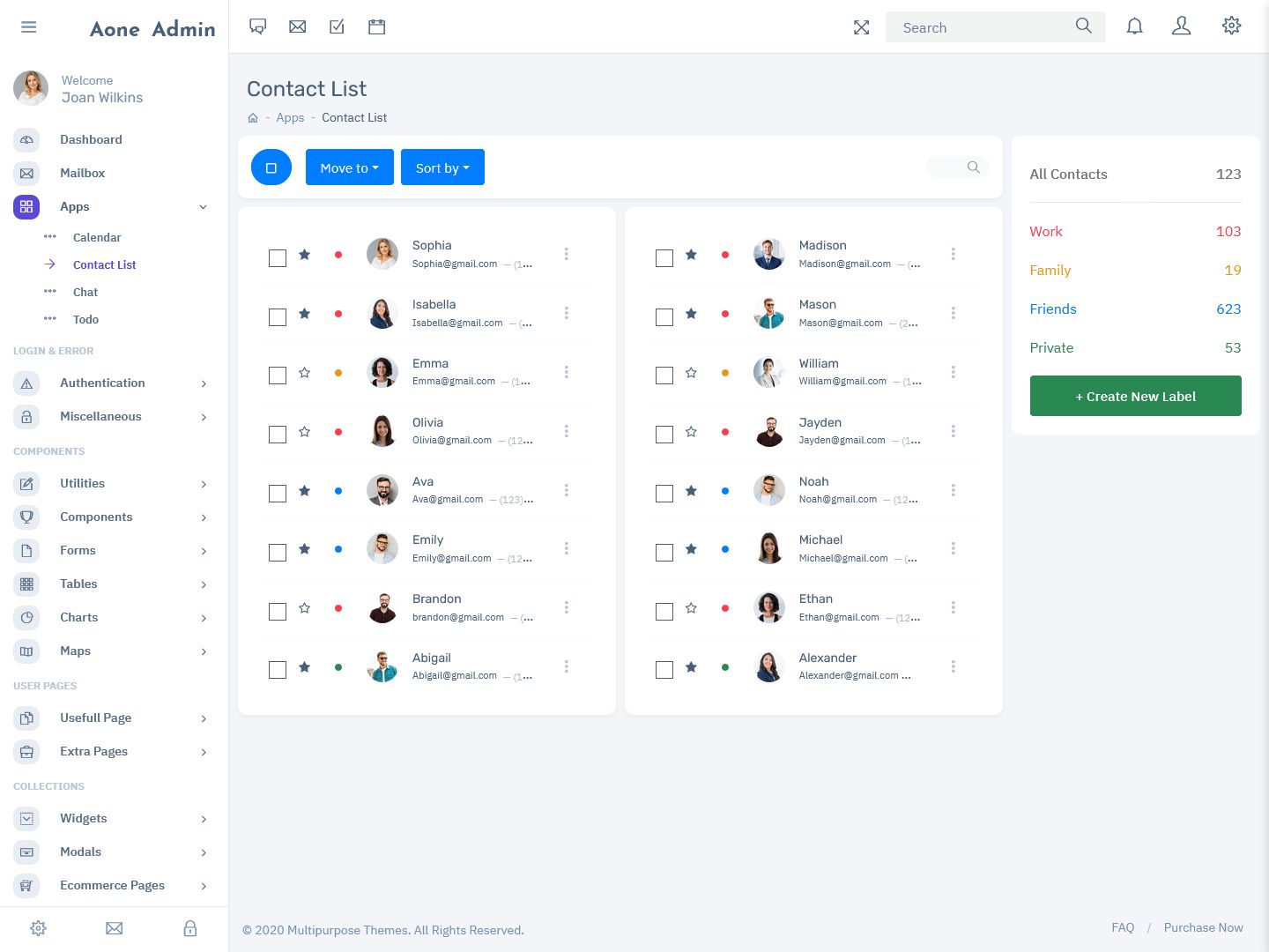 Bootstrap 4 Admin Templates