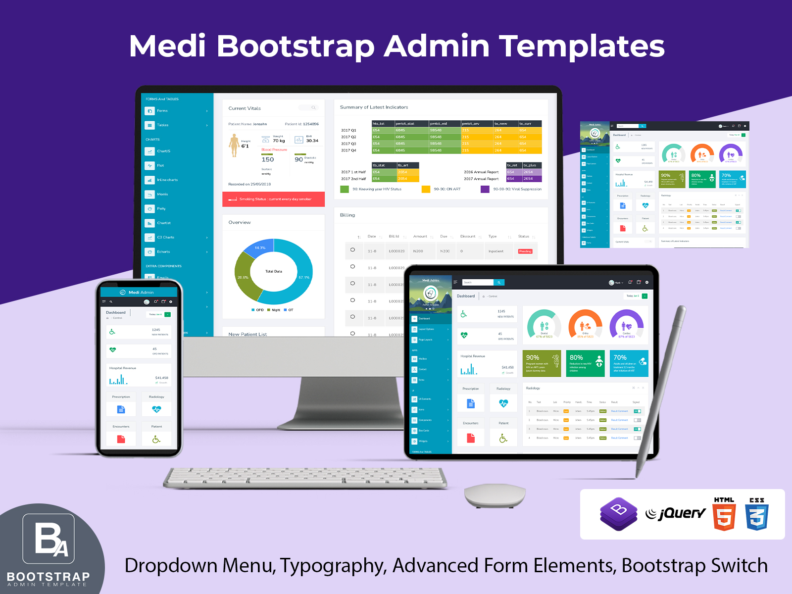 Medi Bootstrap Admin Templates (15)