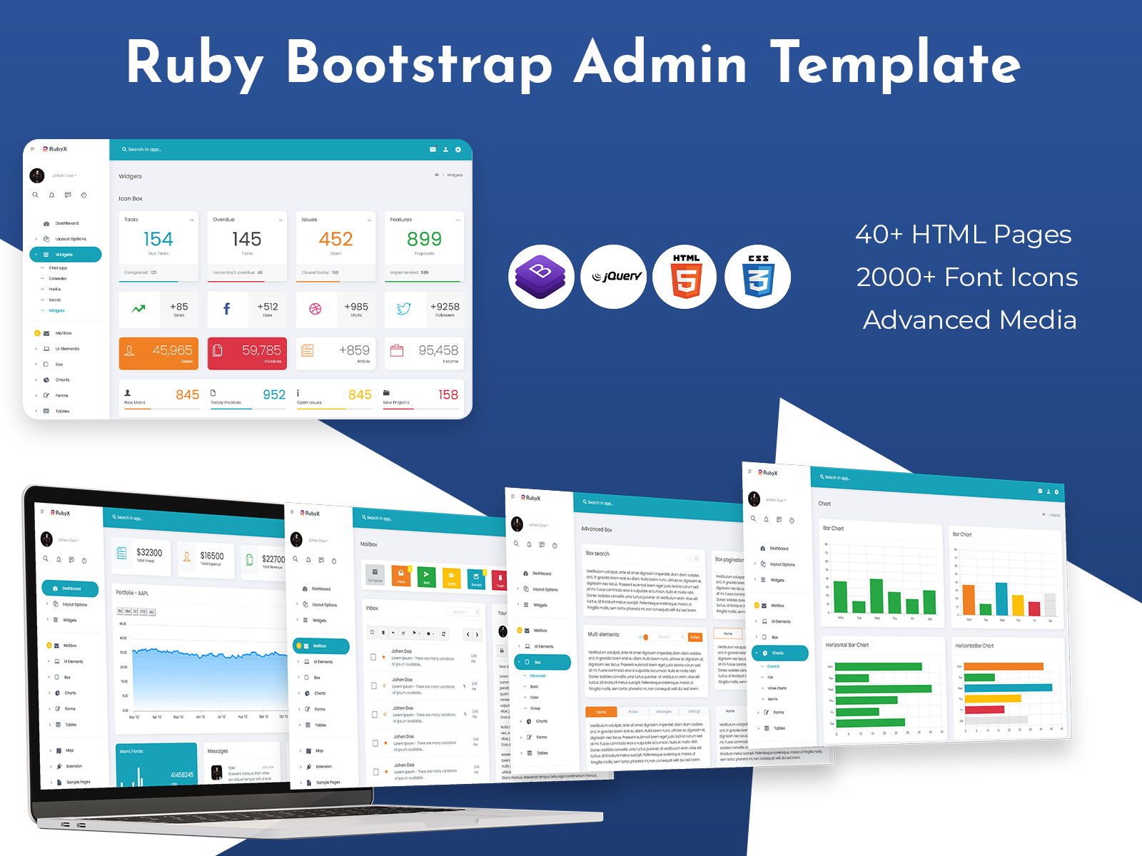 Ruby Bootstrap Admin Template (19)
