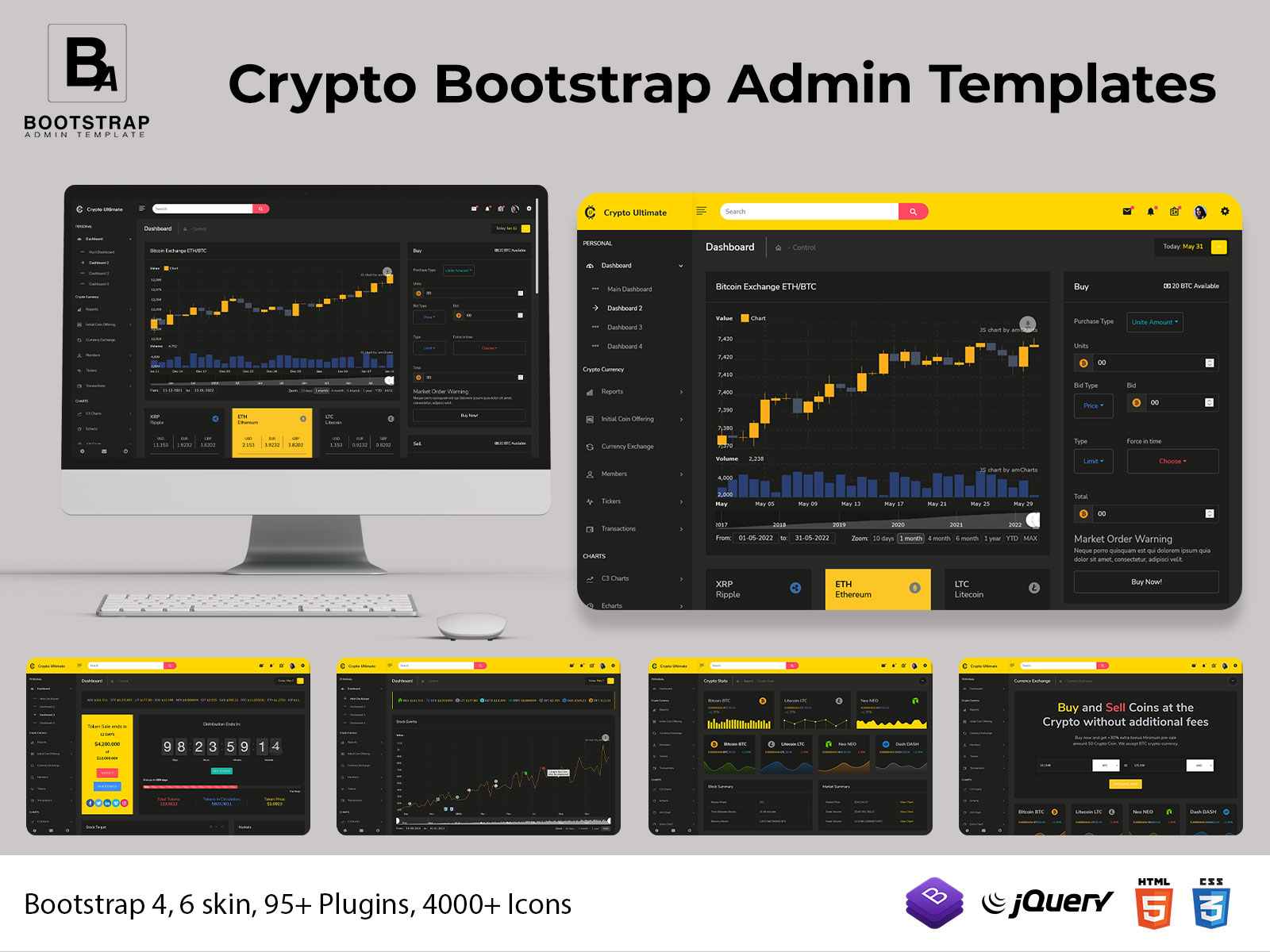 Crypto Bootstrap 5 Admin Template: The Perfect Solution For Crypto Startups