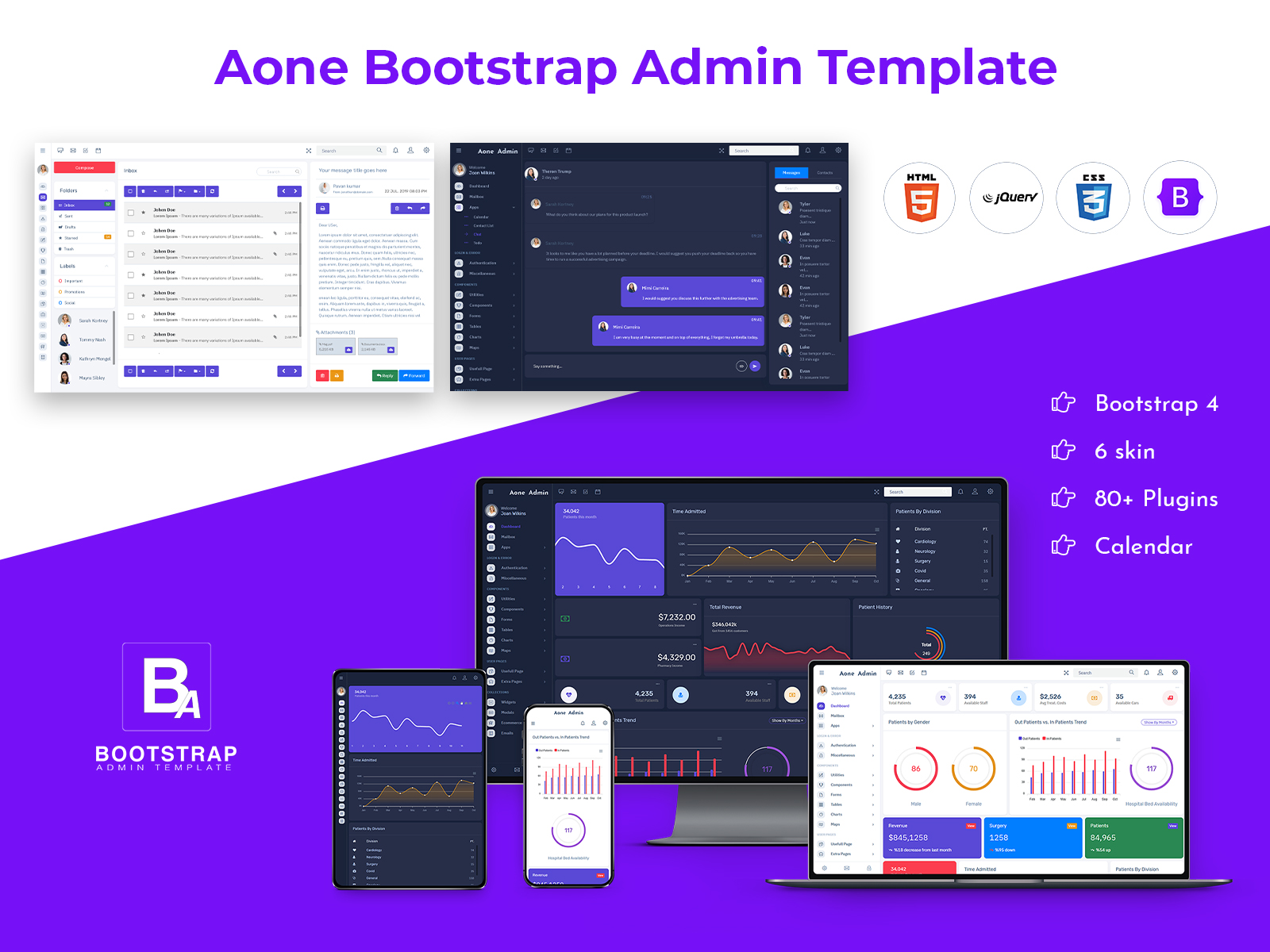 Boost Your App With A Bootstrap Admin Template: Aone