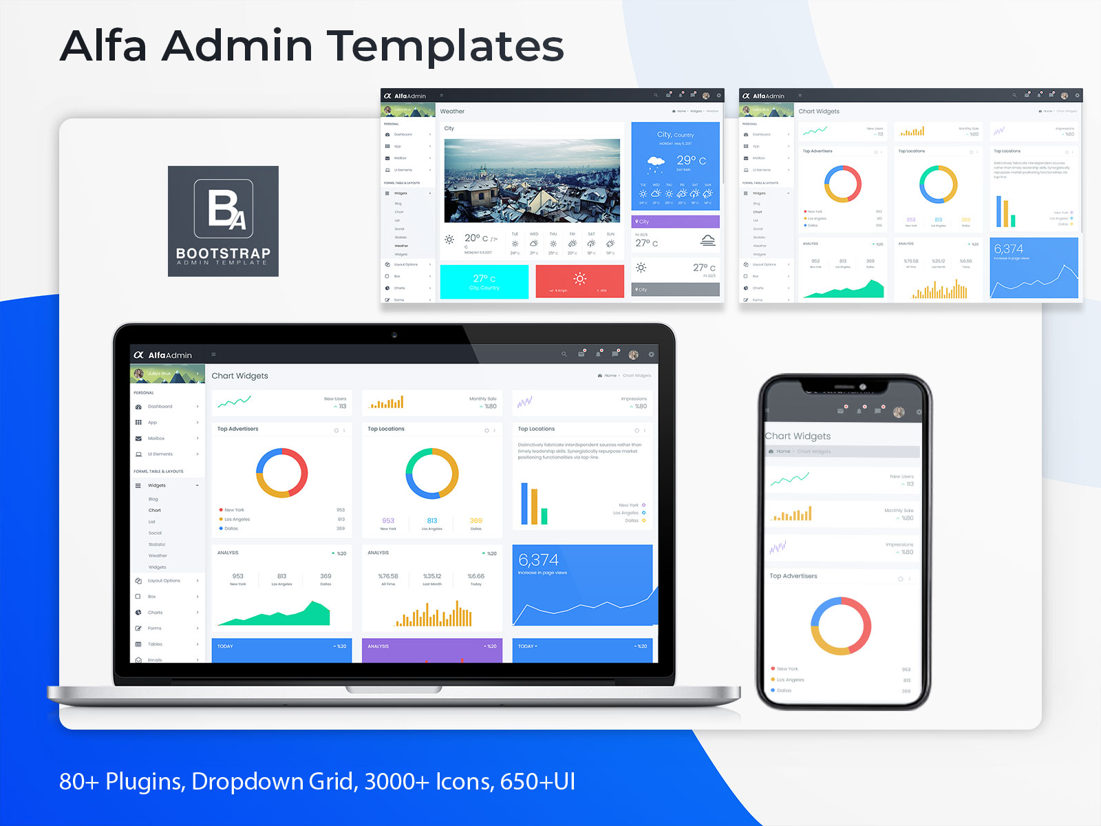 Explore Alfa Premium Bootstrap Admin Template UI Framework
