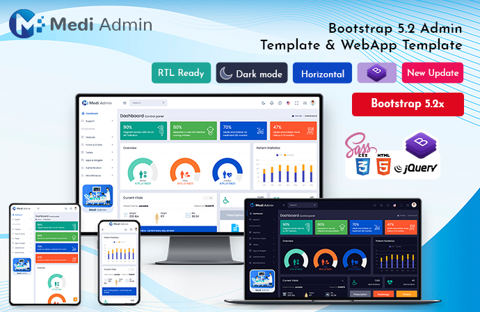 The 5 Best Modern Bootstrap Admin Template for 2024