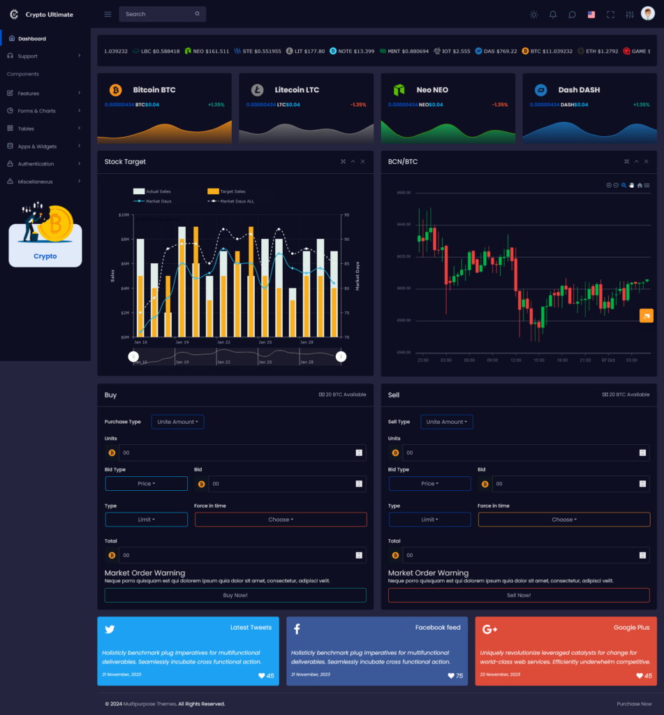 Why Every Crypto Project Needs A Bootstrap Admin Template
