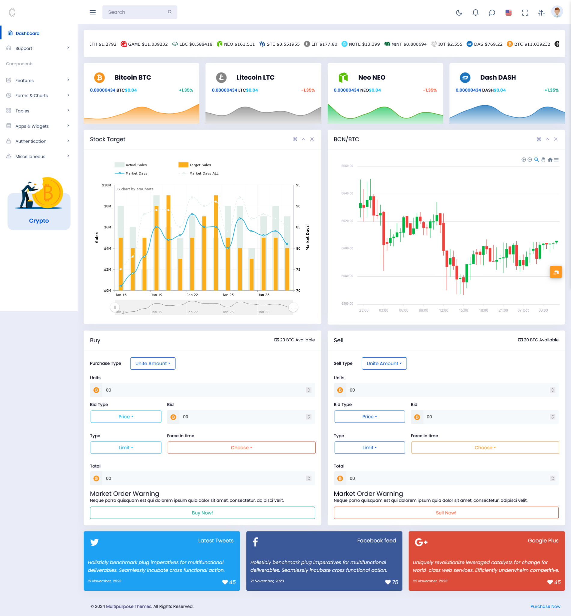 Why Every Crypto Project Needs A Bootstrap Admin Template